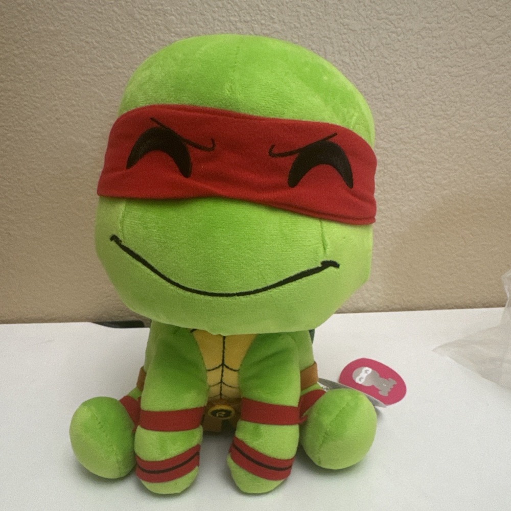 YooTooz Limited Edition Teenage Mutant Ninja Turtles Raphael Plush 9.5" TMNT